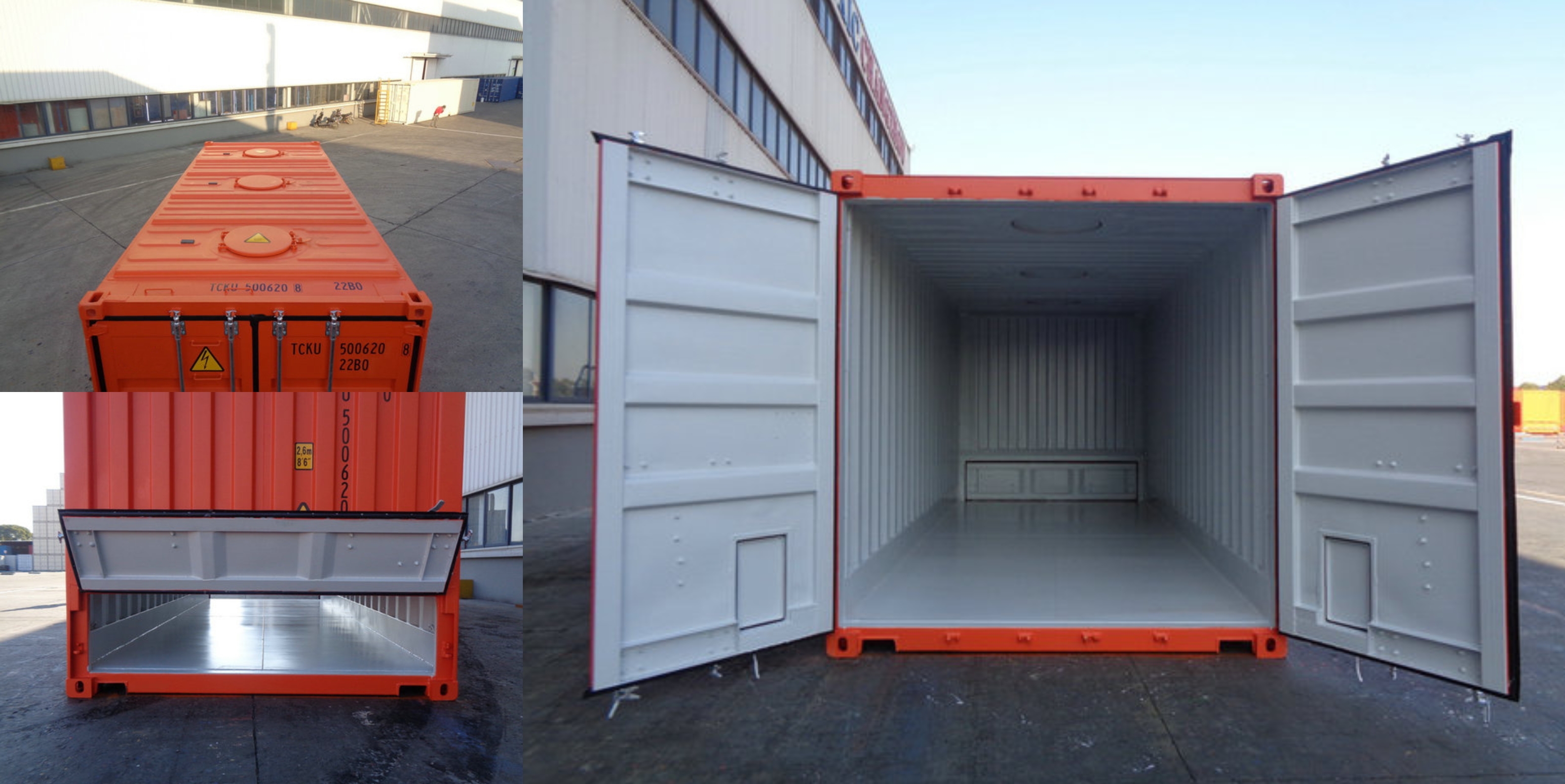 Japan South Korea 20FT Self Storage Container with Roller Shutter